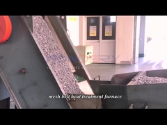 Ζώνη 3 φάση 1000kg/H πλέγματος υποστήριξης κυλίνδρων φούρνων θερμικής επεξεργασίας αντίστασης