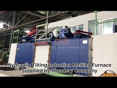5T 60Mins λειώνοντας χάλυβα φούρνος επαγωγής της Shell βιομηχανικός για το χάλυβα που λειώνει 3000KW