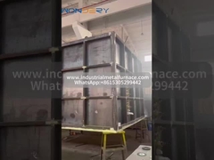 φούρνος δαπέδων τζακιού βαγονέτων για τη θερμική επεξεργασία