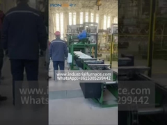 Μηχανή χύτευσης αργιλίου με ρομπότ για τοποθέτηση αργιλίου