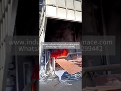 Φούρνοι τήξης μετάλλων αλουμινίου με καύση φυσικού αερίου για την κατασκευή αργύρων