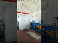 Μηχανή χύτευσης μεταλλικών ράβδων προς τα πάνω