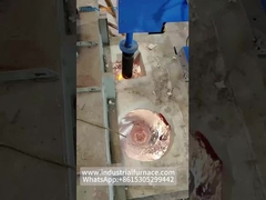 Φούρνος τήξης απορριμμάτων αλουμινίου με σύστημα δίνης