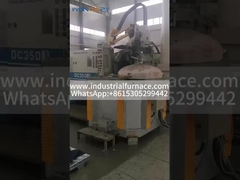 ηλεκτρικός φούρνος τήξης αλουμινίου για την διαδικασία χύτευσης με πελεκτό