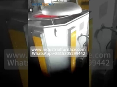 Ηλεκτρικός φούρνος τήξης μετάλλων αλουμινίου με εξοικονόμηση ενέργειας