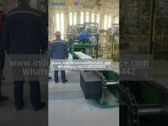 Πλήρως αυτόματο σύστημα στοίβαξης πλινθωμάτων αλουμινίου 10kg | Σχεδιασμός ανθεκτικός στη θερμότητα, κατασκευασμένος για χυτήρια, Cu