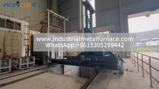 Automated Forklift-Loading Heat Treatment Furnace: High-Speed ​​Quenching for Heavy Duty Metals | WUXI