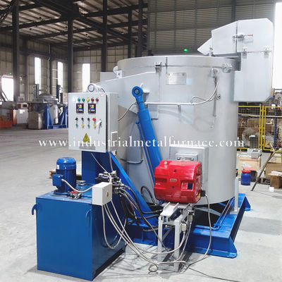 Αγορά Oil Fired 500KG Tin Melting Furnace with Graphite Crucible for Industrial Applications online manufacture