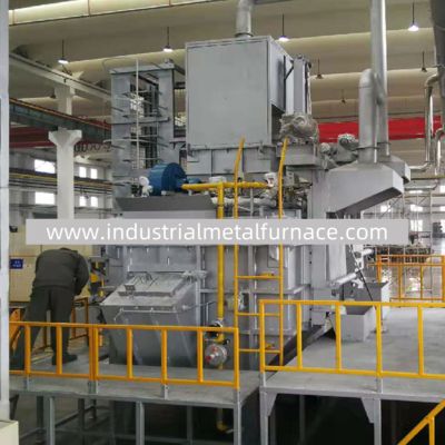 Αγορά 1000kg/h Natural Gas Aluminum Melting Furnace with 720℃ Temperature online manufacture