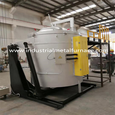 ποιότητας  500kg Electric Resistance Aluminum Melting Induction Furnace 1100 Degree Εργοστάσιο