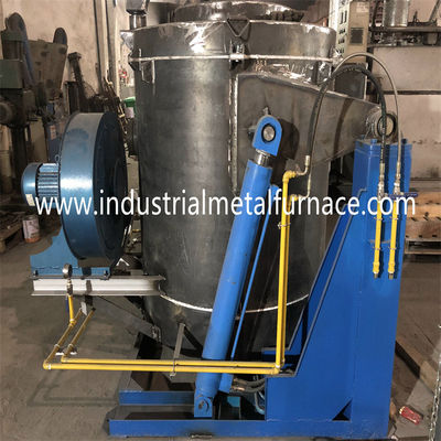 Αγορά Βιομηχανικός φούρνος τήξης μετάλλων χαλκού με κλίση με φυσικό αέριο WDL-RG-350F - χωρητικότητα 500 kg διαδικτυακή κατασκευή