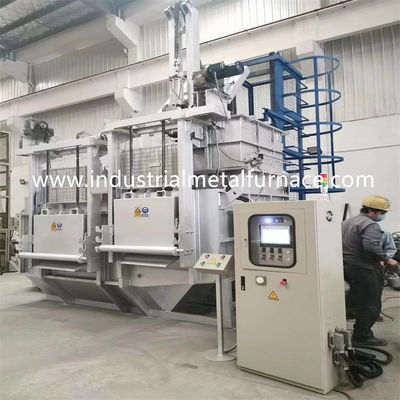 Αγορά 2000KG/H Continuous Gas Fired Industrial Aluminum Melting Furnace online manufacture