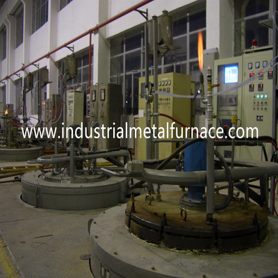 ποιότητας  90KW 50HZ Pit Type Gas Carburizing Furnace Electric Resistance Continuous Gas Carburising Furnace Εργοστάσιο