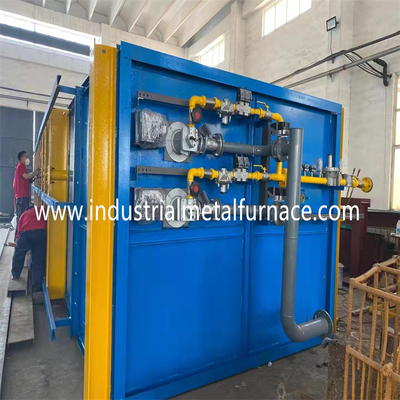 220V 50mm καυτή εμβύθιση που γαλβανίζει το αέριο φούρνων βιομηχανικό επεξεργάζονται με θερμότητα το φούρνο