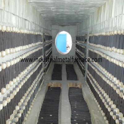 550 βαθμούς Κελσίου Bogie Hearth Αλουμινίου Wire Annealing Car Bottom Furnace για αλουμινένιο περιτύλιγμα