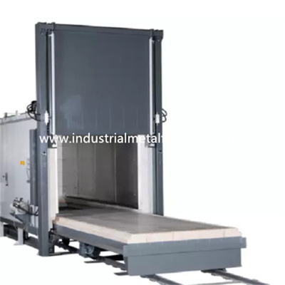 Γέρνοντας καροτσάκι 65KW 18Ton 1100*550*450 φούρνων θερμικής επεξεργασίας δαπέδων τζακιού βαγονέτων