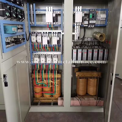200KW δύο λειώνοντας φούρνος χαλκού επαγωγής λουτρών για τη βαρύτητα που πετά 500kg/το Χ