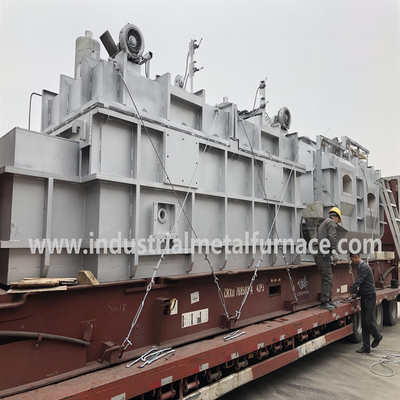 Βιομηχανικός φούρνος τήξης αλουμινίου 380V 3P 50HZ για περιστρεφόμενη χύτευση