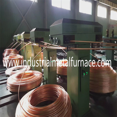 400KW Red Copper Smelter Φούρνος τήξης με επαγωγή για χαλκό