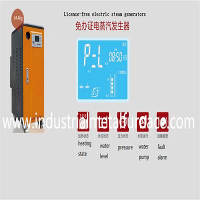 24KW υψηλής απόδοσης ηλεκτρική λέβητα ατμού άδεια δωρεάν