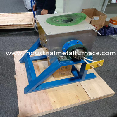 Βιομηχανική χάλυβα 25KW 5KG λειώνοντας μηχανή απορρίματος σιδήρου συχνότητας λειώνοντας φούρνων μέση